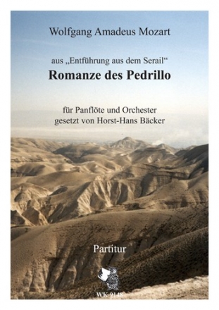 Bcker, Horst-Hans Mozart, W.A.: Entfhrung a. d. Serail: Romanze des Pedrillo - fr Panf