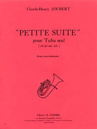 JOUBERT Claude-Henry Petite suite tuba en ut ou sib Partition