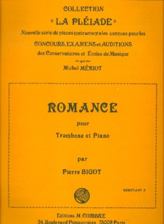 Romance pour trombone et piano