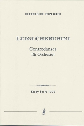 Cherubini, Luigi Contre Danses fr Orchester Studienpartitur