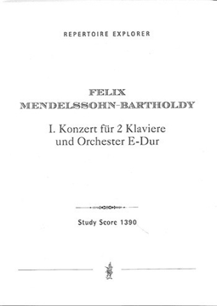 Mendelssohn-Bartholdy, Felix 1. Konzert fr 2 Klaviere und Orchester  STP