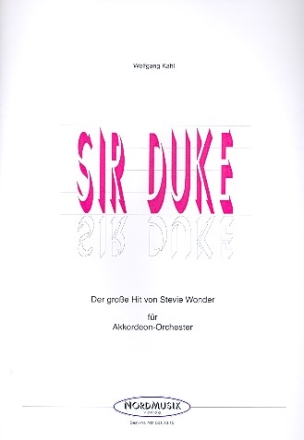 Sir Duke fr Akkordeon-Orchester Partitur