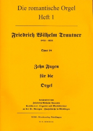 10 Fugen op.18 fr Orgel