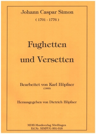 Fughetten und Versetten fr Orgel