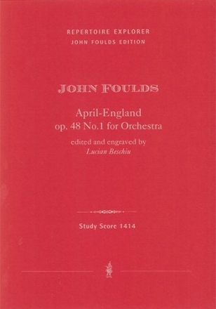 April-England op. 48,1 fr Orchester Studienpartitur