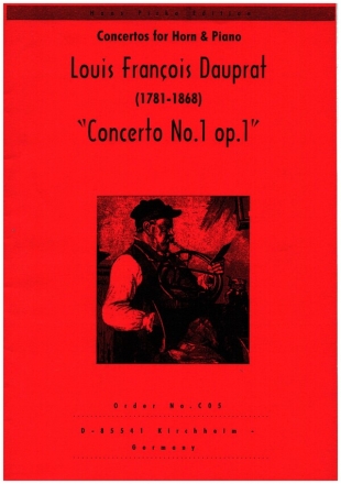 Concerto No.1 op.1 for horn and piano