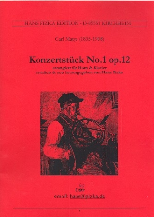 Konzertstck No.1 op.12 fr Horn und Klavier