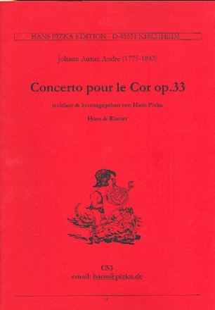 Concerto op.33 pour le cor Horn und Klavier