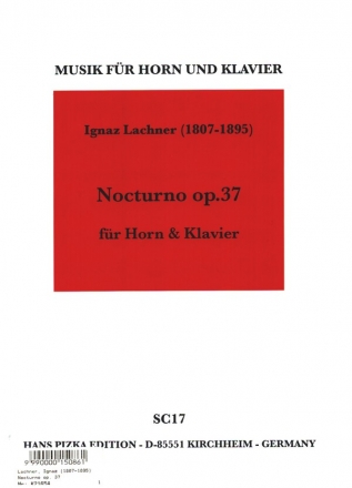 Nocturno op.37 fr Horn und Klavier