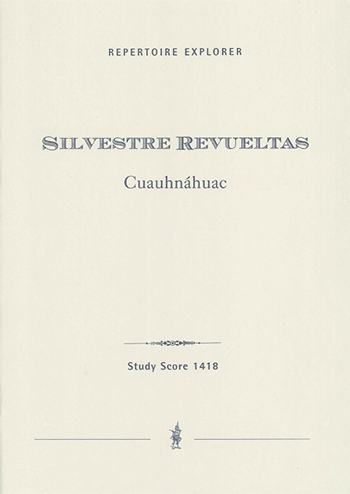 Cuauhnhuac fr Orchester Studienpartitur