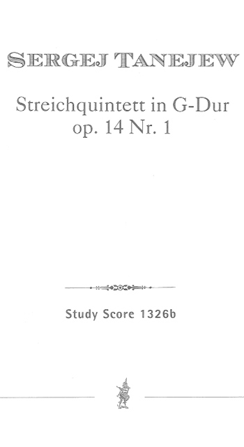 Streichquintett G-Dur, op. 14 Nr. 1    Studienpartitur