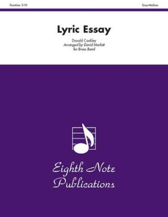 Donald Coakley (Arr, David Marlatt) Lyric Essay Brass Band