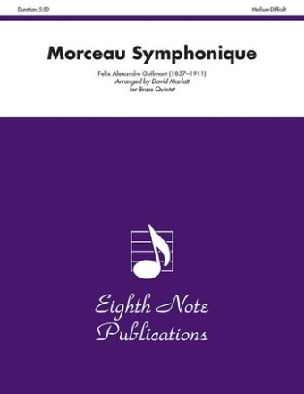 Felix Alexandre Guilmant (Arr, David Marlatt) Morceau Symphonique 2 Trp | Hrn | Pos | Tub