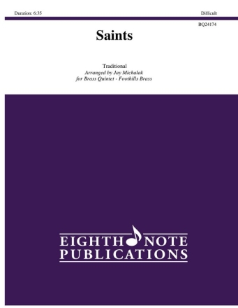 Traditional (Arr, Jay  Michalak) Saints 2 Trp | Hrn | Pos | Tub