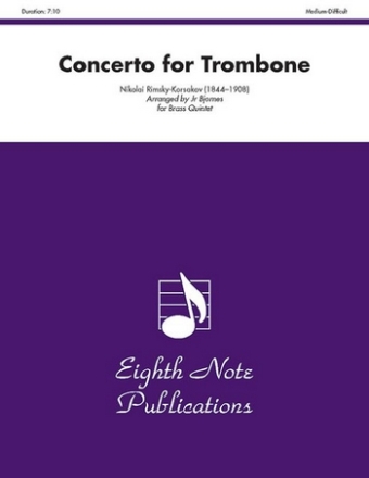 Nikolai Rimsky-Korsakov (Arr, Bill  Bjornes, Jr) Concerto for Trombone 2 Trp | Hrn | Pos | Tub