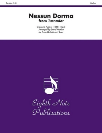 Giacomo Puccini (Arr, David Marlatt) Nessun Dorma from Turnadot T | Tub | Pos | Hrn | 2 Trp