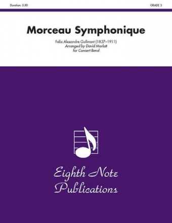 Morceau symphonique fr Blasorchester Partitur und Stimmen