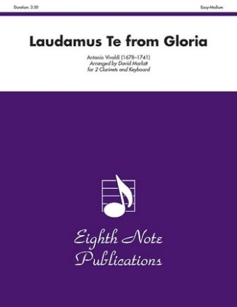 Antonio Vivaldi (Arr, David Marlatt) Laudamus Te from Gloria 2 Klar | Key