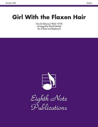 Claude Debussy (Arr, David Marlatt) Girl With the Flaxen Hair 2 Fl | Key