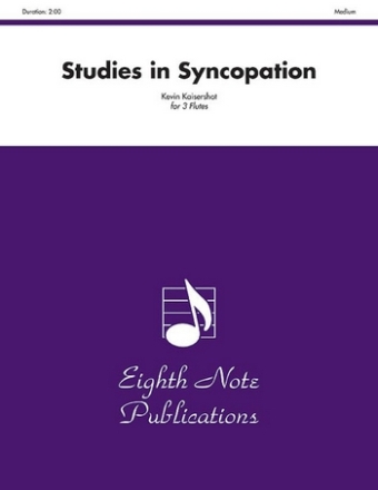 Kevin Kaisershot Studies in Syncopation 3 Fl