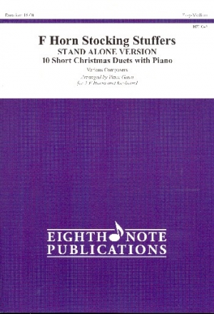 F Horn Stocking Stuffers for 1-2 horns in F (piano ad lib) score and horn score