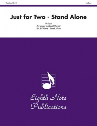 Just for two - Christmas - Stand alone for 2 horns in F score (not compatible with other scores of the series!)