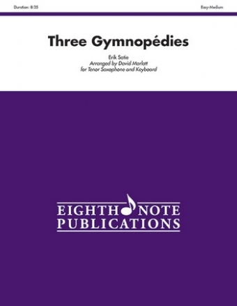 3 Gymnopedies for tenor saxophone and keyboard (piano)