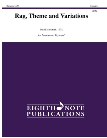 David Marlatt Rag, Theme and Variations Trp | Key