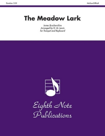 James Brockenshire (Arr, H,M,  Lewis) Meadow Lark, The Trp | Key