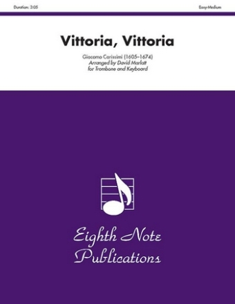 Giacomo Carissimi (Arr, David Marlatt) Vittoria, Vittoria Pos | Key