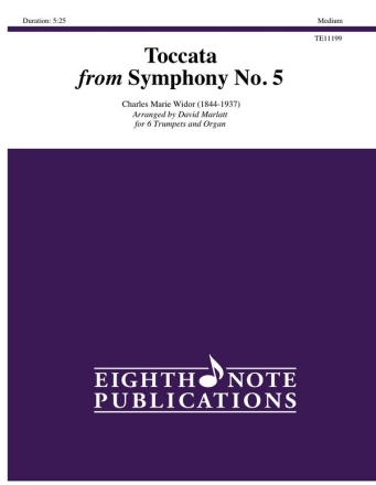 Charles Marie Widor (Arr, David Marlatt) Toccata from Symphony No, 5 Org | 6 Trp