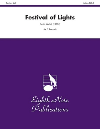 Festival of Lights fr 6 Trompeten Partitur und Stimmen