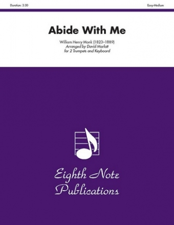 Abide with me for 2 trumpets and piano