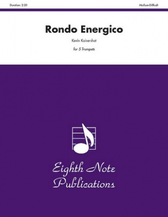 Rondo energico for 5 trumpets score and parts