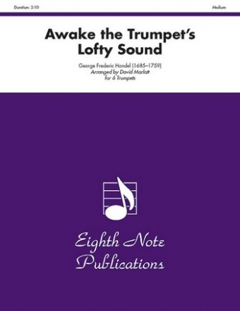 Awake the Trumpets lofty sound for 6 trumpets score and parts