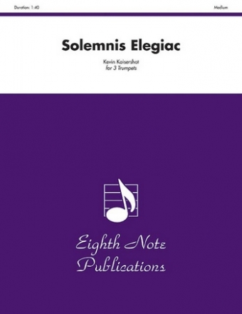 Solemnis elegiac for 3 trumpets score and parts