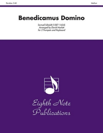 Samuel Scheidt (Arr, David Marlatt) Benedicamus Domino 2 Trp | Key