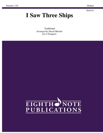 Traditional (Arr, David Marlatt) I Saw Three Ships 6 Trp | Perc