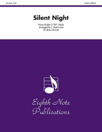 Franz Gruber (Arr, J, Scott Irvine) Silent Night 2 Trp | Hrn | Pos | Tub