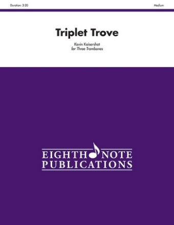 Triplet Trove fr 3 Posaunen Partitur und Stimmen