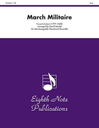 Franz Schubert (Arr, David Marlatt) March Militaire Woodwind Ensemble