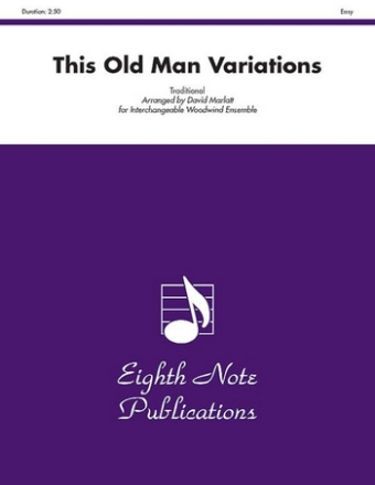 Traditional (Arr, David Marlatt) This Old Man Variations Woodwind Ensemble