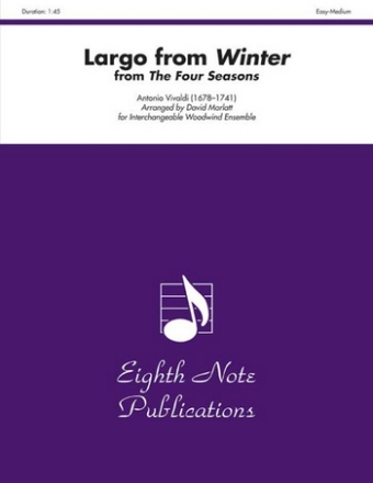 Antonio Vivaldi (Arr, David Marlatt) Largo from Winter from the Four Seasons Woodwind Ensemble