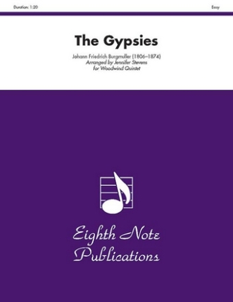 Johann Friedrich Burgmuller (Arr, Jennifer  Stevens) Gypsies, The Fl | Ob | Fag | Klar | Hrn