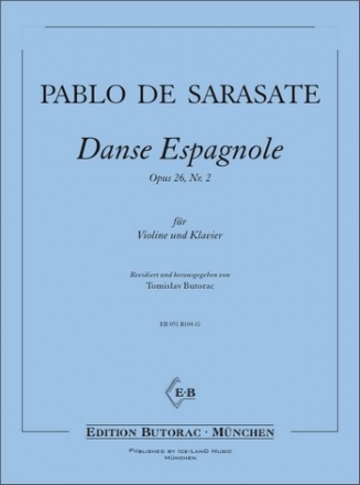 Danse Espagnole op.26/2 fr Violine und Klavier