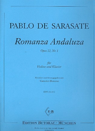 Romanza andaluza op.22,1 fr Violine und Klavier