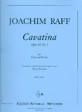 Cavatina op.85,3 fr Viola und Klavier