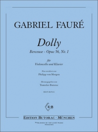 Dolly - Berceuse op.56,1 fr Violoncello und Klavier