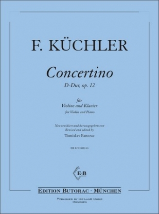 Concertino D-Dur op.12 fr Violine und Klavier