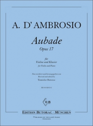 Aubade op.17 fr Violine und Klavier